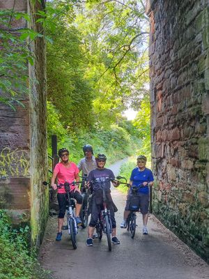 ebikers lisburn to titanic trip